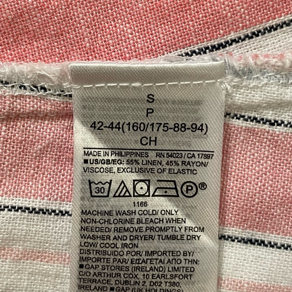 GAP Women’s Summer A-Line Halter dress S pink NWT - Picture 7 of 9